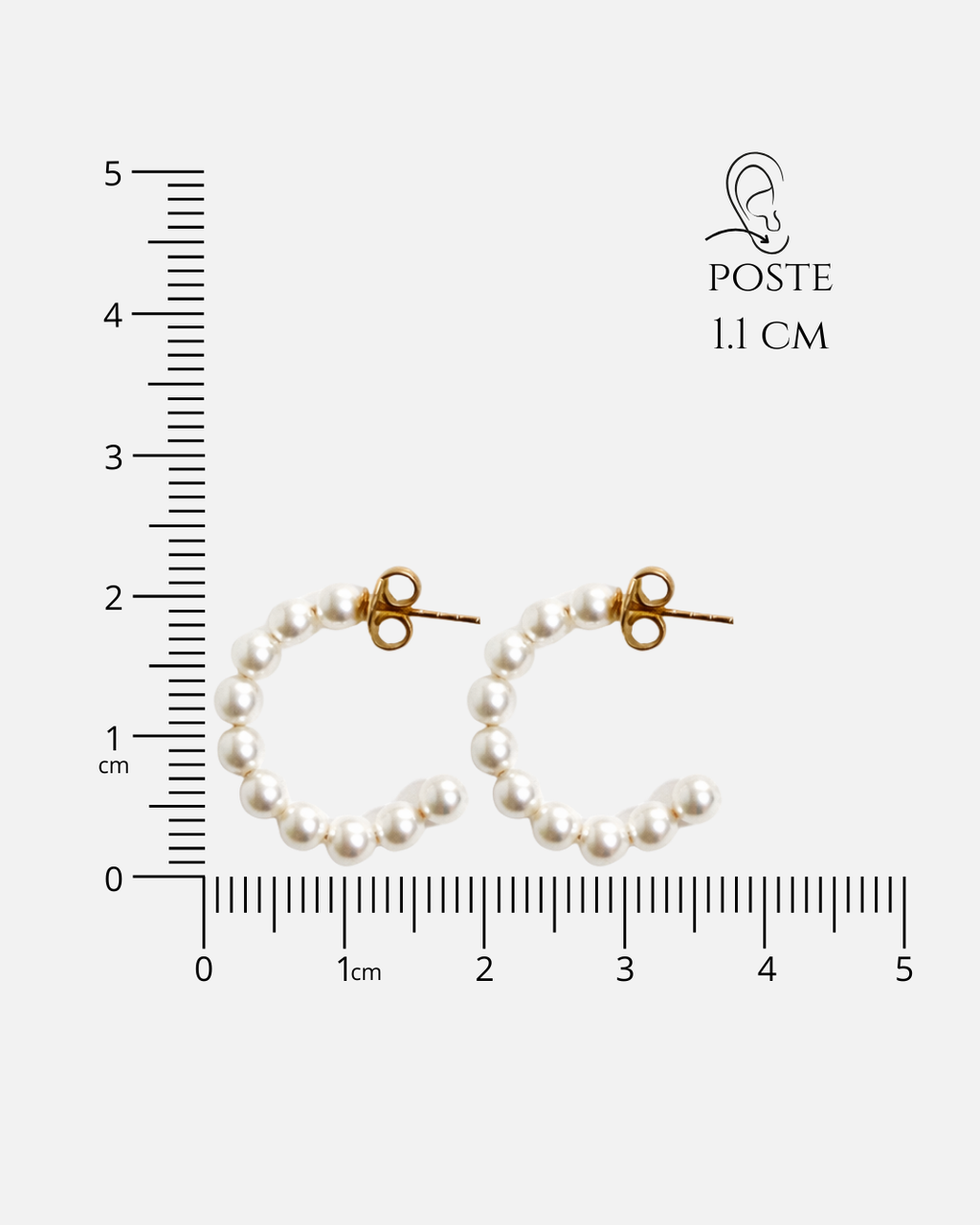 Aretes Perline